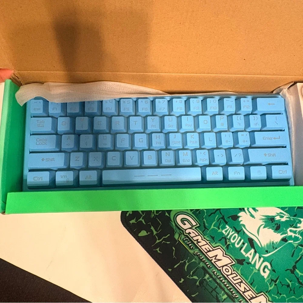T61 Blue Gaming Keyboard